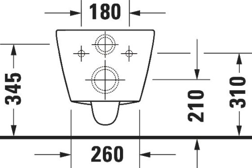 Унитаз подвесной Duravit D-Neo 2587090000 безободковый фото 4