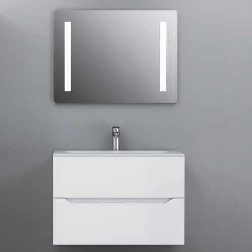 Мебель для ванной AM.PM Tender 80 подвесная, белая фото 15