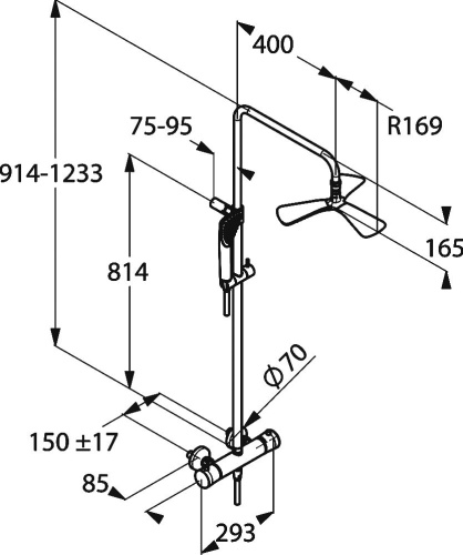 103 600 руб. Душевая стойка Kludi Fizz 6709505-00 фото 4 Душевая стойка Kludi Fizz 6709505-00 фото 4