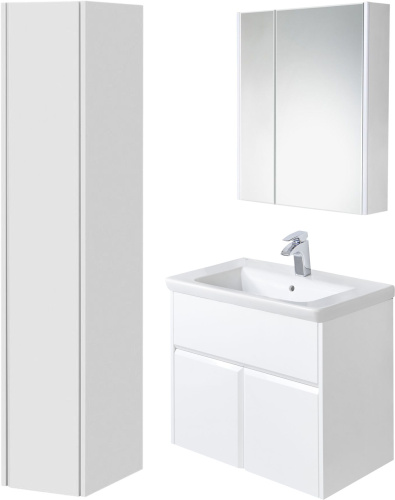 Зеркало-шкаф Roca UP 60 L, белое, с подсветкой фото 2