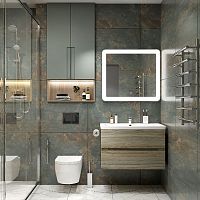 Мебель для ванной Art&Max Techno подвесная, 90, дуб мелфорд