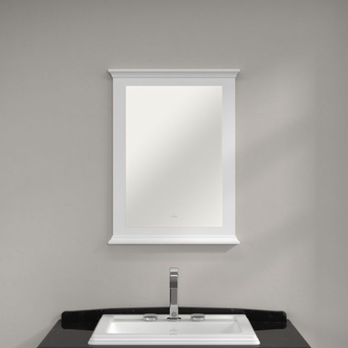 Зеркало Villeroy & Boch Hommage 55 белое фото 2