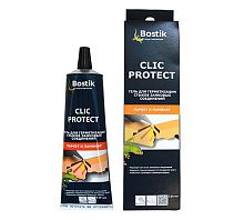 Клей гель Bostik Clic Protect каучуковая, для герметизации стыков паркета и ламината