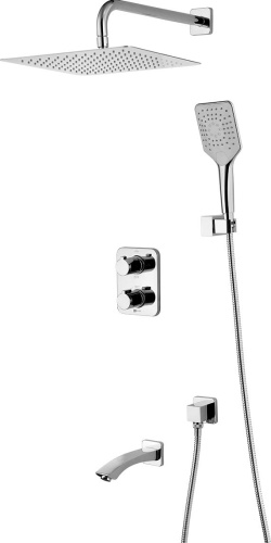 Душевой комплект Lemark Yeti LM7842С С ВНУТРЕННЕЙ ЧАСТЬЮ