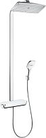 Душевая стойка Hansgrohe Raindance E 360 27286400 Showerpipe, белый, хром