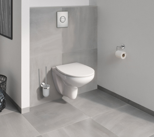 Унитаз подвесной Grohe Bau Ceramic 39899000 безободковый фото 4