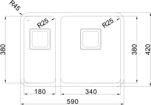 Мойка кухонная Oulin OL-0369L фото 3