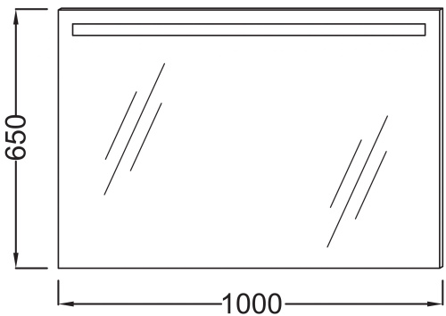 Зеркало Jacob Delafon EB1416 100 см фото 7