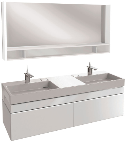 148 300 руб. Раковина Jacob Delafon Terrace EXA112 150 см двойная фото 6 Раковина Jacob Delafon Terrace EXA112 150 см двойная фото 6