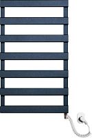 Полотенцесушитель электрический Luxrad Scala New 064369 84х50 R, черный, терморегулятор selmo pad