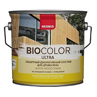 NEOMID BIO COLOR ULTRA защитно декоративный состав на алкидной основе,орех   (0,9л)