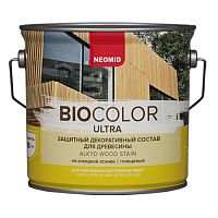 NEOMID BIO COLOR ULTRA защитно декоративный состав на алкидной основе,орегон (0,9л)