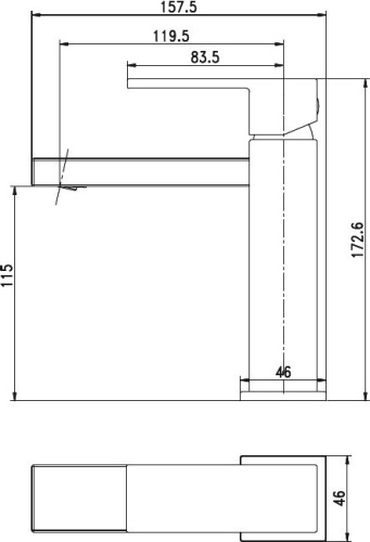 7 600 руб. Смеситель Aquanet Blanco AF420-10W для раковины фото 2 Смеситель Aquanet Blanco AF420-10W для раковины фото 2