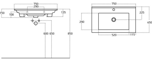 Мебель для ванной Aquanet Модена 75 фото 5