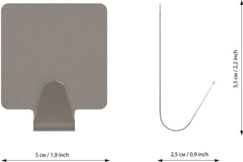 Крючок Fora H24 фото 2