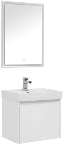 Зеркало Aquanet Nova Lite 90 белое фото 6