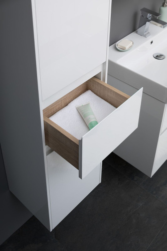 Шкаф-пенал Aquanet Бруклин 35 L фото 8