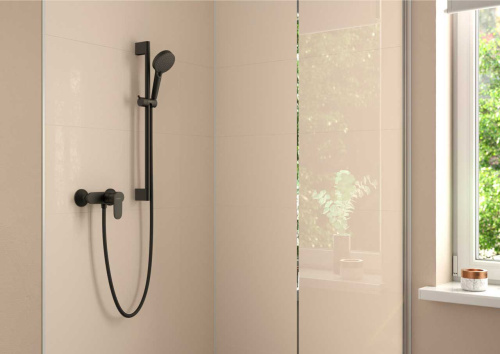 Смеситель Hansgrohe Vernis Blend 71640670 для душа, черный фото 2