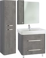 Тумба с раковиной Bellezza Олимпия 80 серая