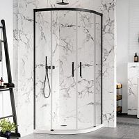 Душевой уголок Radaway Idea Black PDD 120х80