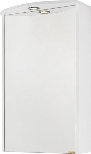 Зеркало-шкаф Vod-Ok Мона 50 L, белый