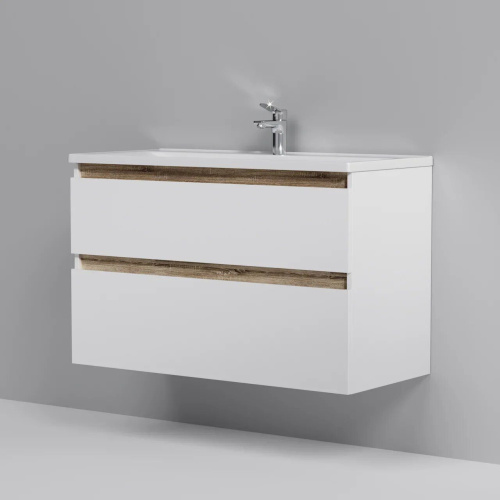 Мебель для ванной AM.PM X-Joy 100, подвесная, белый глянец фото 4