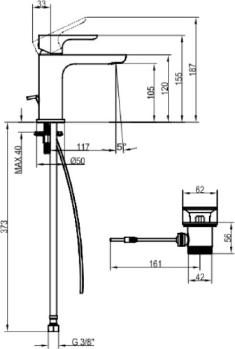 Душевой комплект Villeroy & Boch TVS1086000161 + TVW10410111061 + TVT10400100061 фото 6