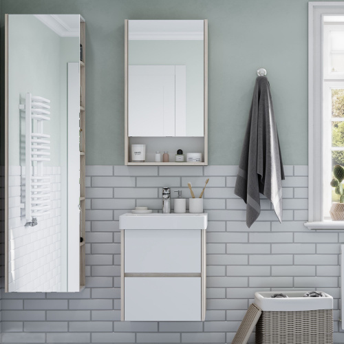 Мебель для ванной AQUATON Сканди 45 дуб верона фото 6