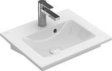 Раковина Villeroy & Boch Venticello 412450RW 50х42, stone white ceramicplus, с переливом