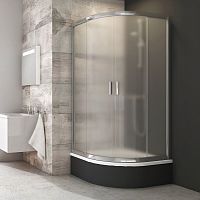 Душевой уголок Ravak BLCP4-80 Sabina Grape, профиль хром