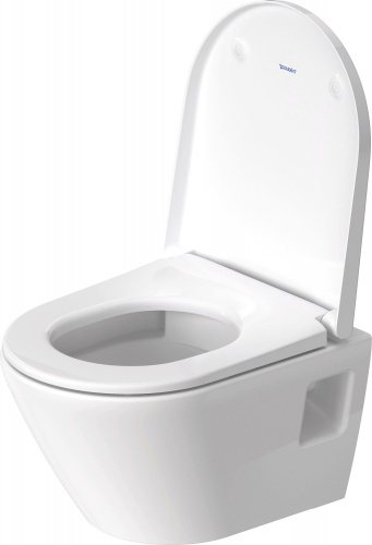 Унитаз подвесной Duravit D-Neo 2587090000 безободковый фото 2