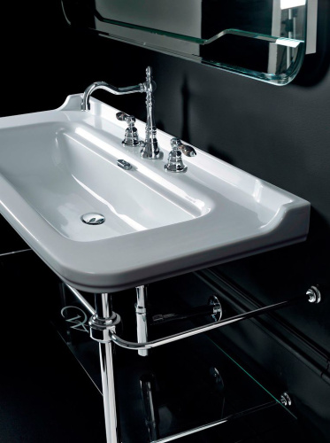Раковина Kerasan Waldorf 4140 с 3 отверстиями фото 6