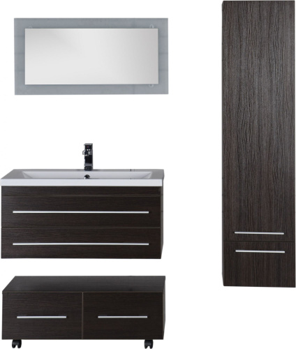 Шкаф-пенал Aquanet Нота венге фото 5