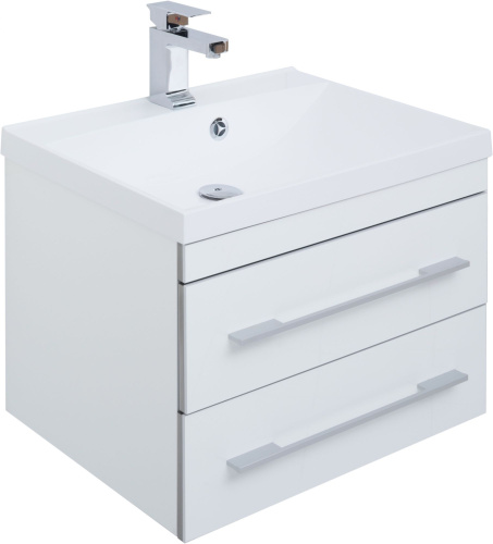 Мебель для ванной Aquanet Верона 58 подвесная белая фото 9