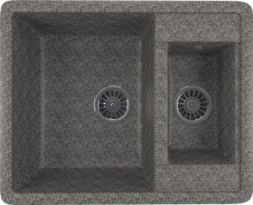 Мойка кухонная Mixline ML-GM21 темно-серый
