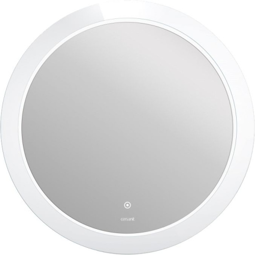 Зеркало Cersanit LED 012 design 72 см, с подсветкой, круглое фото 3