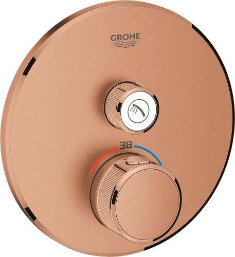 Термостат Grohe Grohtherm SmartControl 29118DL0 для душа, теплый закат