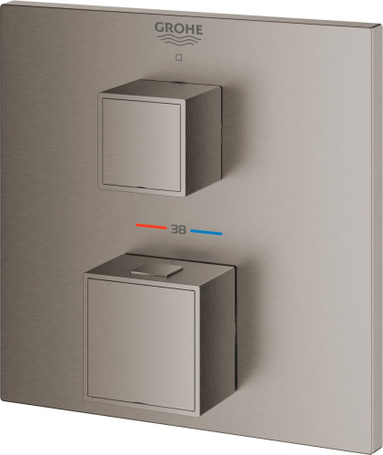 Термостат Grohe Grohtherm Cube 24153AL0 для душа, темный графит фото 2