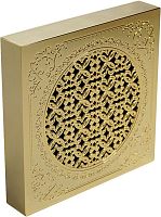 Вытяжной вентилятор Migliore Ventilatoro 23001 100 мм, с декоративной решеткой, золото