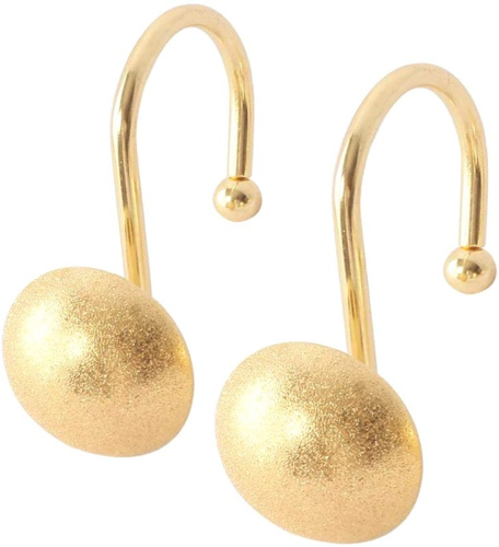 Крючок для шторы Carnation Home Fashions Buttons Gold фото 3