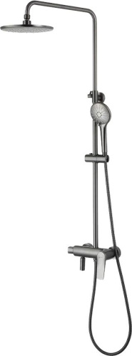 46 470 руб. Душевая стойка Lemark Bronx LM3762GM графит Душевая стойка Lemark Bronx LM3762GM графит