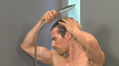 Душевая лейка Hansgrohe Raindance Select E 26551400 белый, хром фото 9
