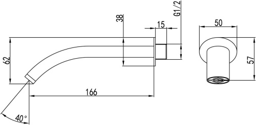 3 204 руб. Излив Lemark LM8024C фото 2 Излив Lemark LM8024C фото 2