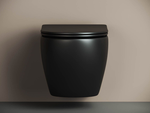 Унитаз подвесной Ceramica Nova Metropol CN4002MB безободковый фото 10