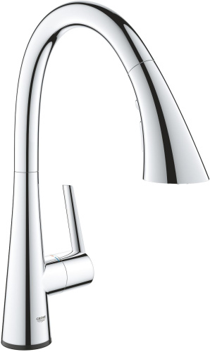 Комплект Мойка кухонная Omoikiri Tadzava 54-U/I + Смеситель Grohe Zedra Touch 30219002 для кухонной мойки фото 2