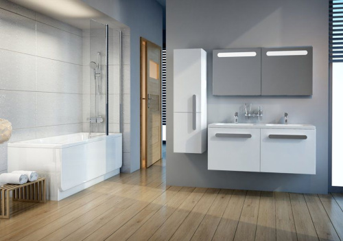 Зеркало Ravak Chrome 70 белое фото 4