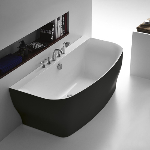 Акриловая ванна BelBagno BB74-NERO 165x80 Акриловая ванна BelBagno BB74-NERO 165x80