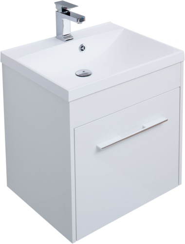 Мебель для ванной Aquanet Августа 58 белая фото 2