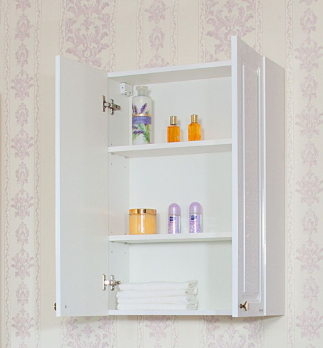 Шкаф Бриклаер Анна 65 белый фото 3