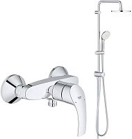 Душевой комплект Grohe Eurosmart New 124410